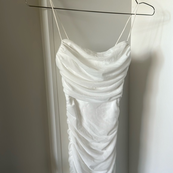 HELLO MOLLY dine and dash mini dress white - Picture 1 of 8